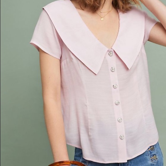 Anthropologie Tops - NWOT Maeve by Anthropologie Austen Collared Blouse